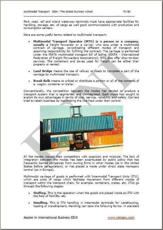 การขนส่ง ต่อเนื่อง