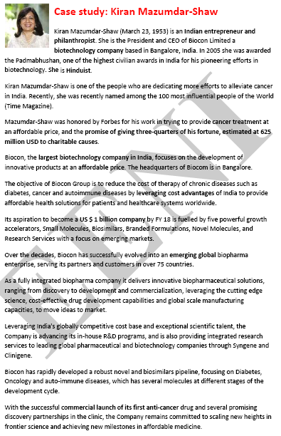 Kiran Mazumdar Biocon
