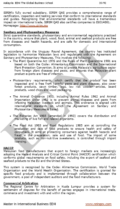 Malaysia Kalakalang panlabas