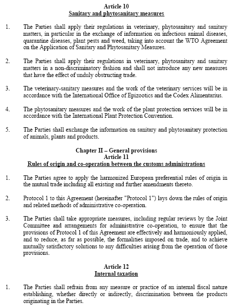 Türkiye-Bosna-Hersek Serbest Ticaret Anlaşması (STA)