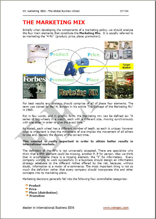 Uluslararası Pazarlama